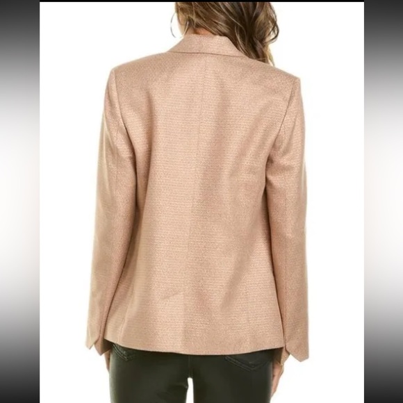 Zadig&Voltaire Vedy Jac Rose Lurex Shimmer Blazer - Picture 2 of 10